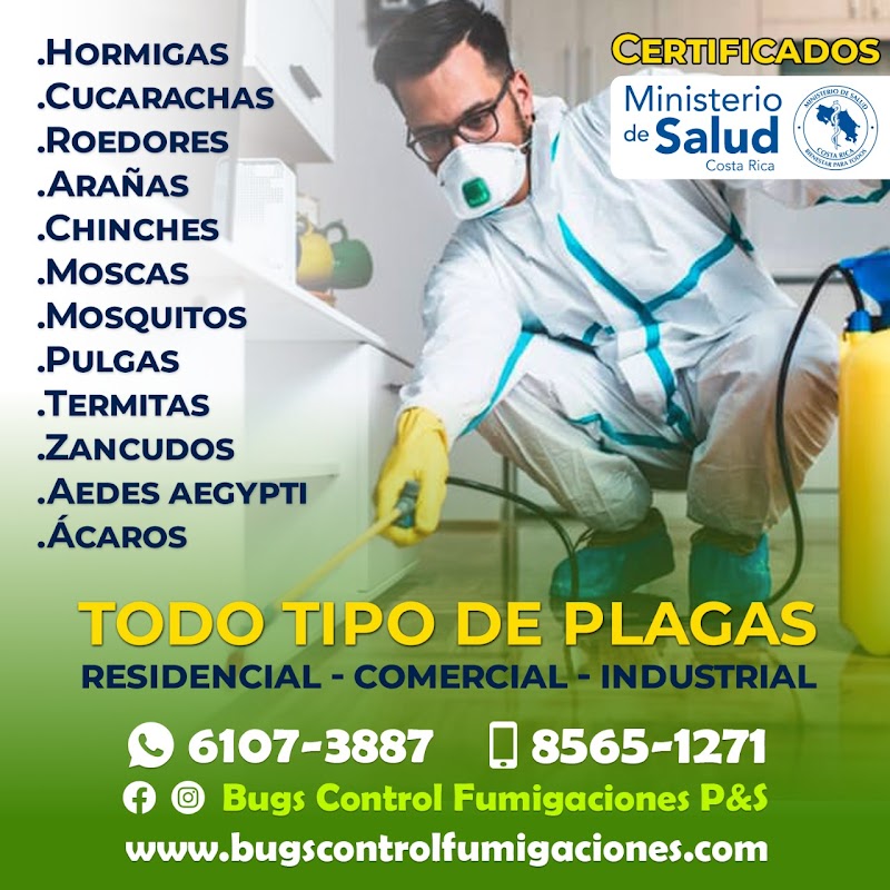 Bugscontrol fumigaciones P&S